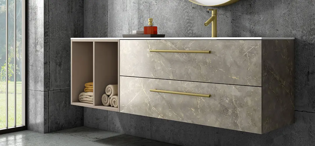 Mueble de baño suspendido